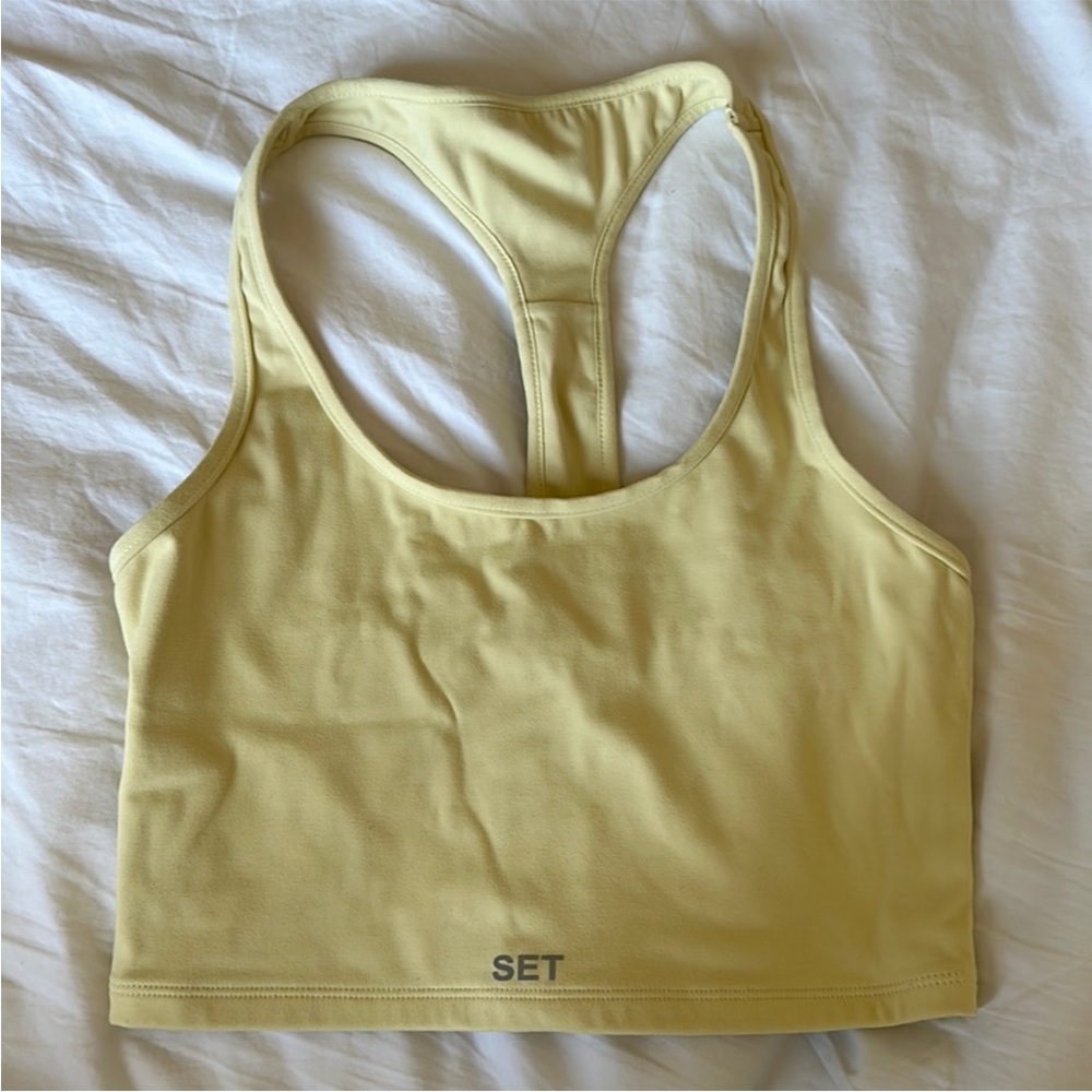 Set Active Cropped Tank
